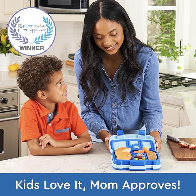 Kids Bento-Style 5-Compartment Leak-Proof Lunch Box