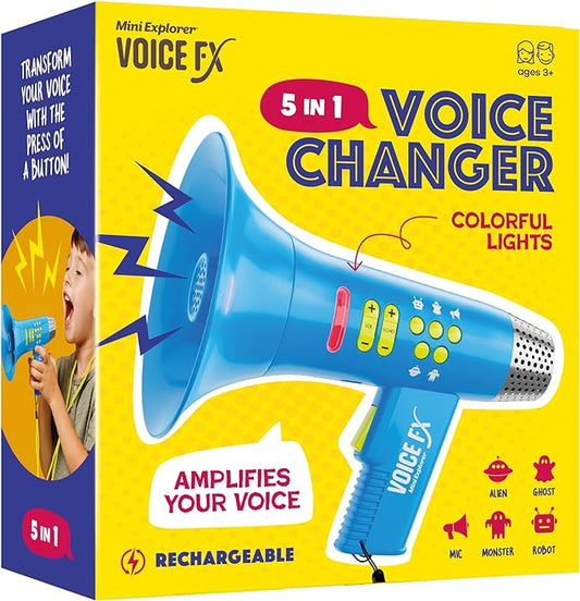 Mini Explorer Voice Changer for Kids - Voice Changing Device for Boys & Girls