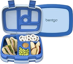 Kids Bento-Style 5-Compartment Leak-Proof Lunch Box