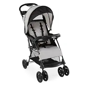 Lightweight Baby Stroller, Travel Stroller with Large Storage Basket, Multi-Position Reclining Seat