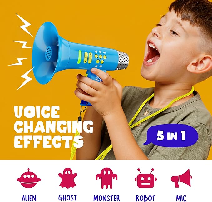 Mini Explorer Voice Changer for Kids - Voice Changing Device for Boys & Girls